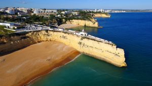 Praia da Senhora da Rocha and Praia Nova